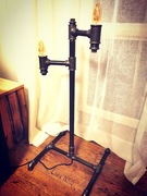 Lampa industrialna loftowa, stalowa, hydrolampa