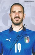 Leonardo BONUCCI autograf! zdjęcie 10x15 WŁOCHY JUVENTUS