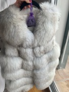 Futrzana kamizelka z lisa 