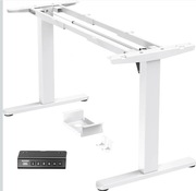 Stelaż elektryczny do biurka biały 