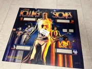 Pinball Flipper Rolling Stones Bally 1980 Translite