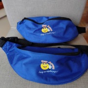 Dwie saszetka typu nerka. Nowe.