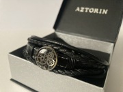 Aztorin bransoletka męska ze stali szlachetnej