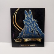Książeczka Pokemon TCG Mega Evolutions Player’s Guide Lucario
