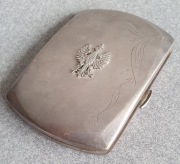 Patriotyczna Srebrna Papierośnica