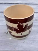 Doniczka ceramiczna ręcznie robiona