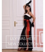 Suknia wieczorowa czarna, z wiązaniem, gorset, tren, wycięcie