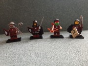 Zestaw Wolfpac figurki zamiennik do zestawów Lego Castle 