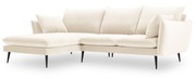 Nowa sofa Milo Casa Elio jasny beż narożnik, rogów