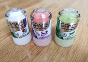 Zestaw 3 Tajskich naturalnych dezodorantów Ałun Grace  50g