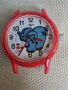 Kolekcjonerski zegarek Łucz ze słoniem. Sprawny. 