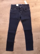 Spodnie jeansy TOM TAILOR Troy Slim dżinsy męskie granatowe nowe 34/34