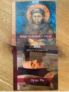 ŚW. Franciszek z Asyżu, Św. Ojciec Pio dwie książki 