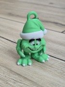 Figlarny Breloczek Grinch - Świąteczna Psota 3D - Brelok Druk3d  Keychain 
