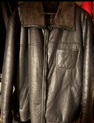 Kurtka XL skóra ekologiczna dobrej jakości. Ciepła podszewka.