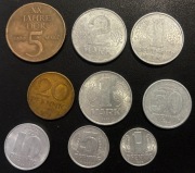 Niemcy, NRD x 9, 1958+, zestaw monet