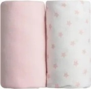 2 Prześcieradła Z Gumką Dziecięce Babycalin 60X120