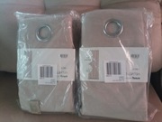 2 zasłony aksamitne welurowe SINSAY  zestaw dwóch zasłon w kolorze beżowym 