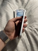 iPhone 15 niebieski/blue– 128 GB – Bardzo ładny stan – 86% kondycji baterii