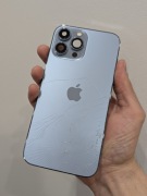 Pęknięty korpus iphone 13 pro max sierra blue