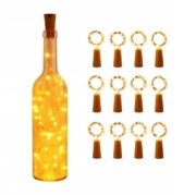 Dekoracyjny korek do butelki LED 1 szt. 20LED stroiki wieńce butelki