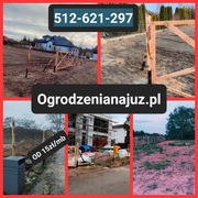 Ogrodzenie tymczasowe budowlane z siatki leśnej
