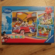 Puzzle Revensburger 3 x 49 Disney Myszka Mickey