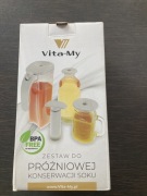 Vita-My zestaw próżniowy do przechowywania żywności i napojów - NOWY