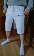 Męskie  spodenki jeansowe