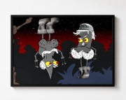 Kapitan Bomba "mirabelka" Plakat a3