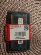 Pamięć RAM 8GB DDR3L 1600MHz SODIMM PUSKILL | NOWA (sprawdzona)
