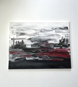 Obraz wAR handmade płótno alternative vintage