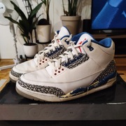 Buty AIR JORDAN III Retro TRUE BLUE Roz. 45  US 11 OKAZJA Vintage