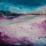 Obraz olejny "Ulotności", 70x70cm, 2017