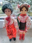 Stare zabawki z Prl zabawka lalka kolekcja cena za 2szt