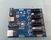 Adapter 4PCI-E X16 zestaw rozszerzeń 1 do 4 portów PCI Express 