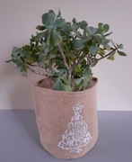 Osłonka z materiału  juty 