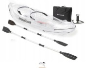 Nadmuchiwany przezroczysty kajak dla 2 osób InnovaGoods Paros