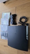 PS3 Slim 320gb + 4 gry