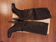 Hugo Boss Orange piekne skórzane kozaki rozm. 37