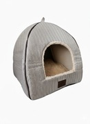 Przytulna budka  legowisko dla psa lub kota 2w1 rozmiar M Windracing