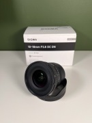 Sigma 10-18mm f/2.8 DC DN | Gwarancja | Stan bdb | Sony E-Mount