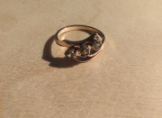 Pierścionek złoto 585 /583 (3) 14k Warmet