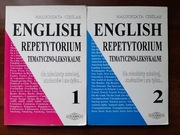 English- Repetytorium tematyczno-leksykalne 1, 2 - Cieślak