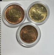 Czechy -10,20,50 koron 2020 r