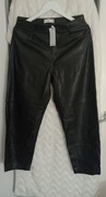 Spodnie czarne imitacja skóry rozmiar 40
