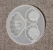 Foremka silikonowa muszelki muszle masa cukrowa