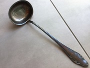 plater, przedwojenna nabierka, chochla do zupy