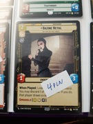 Star Wars Unlimited - SHD - BAZINE NETAL (RARE) ! TANIO !!!