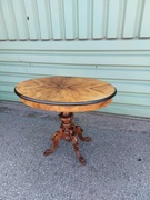 ŁAWA Z BLATEM OWALNYM